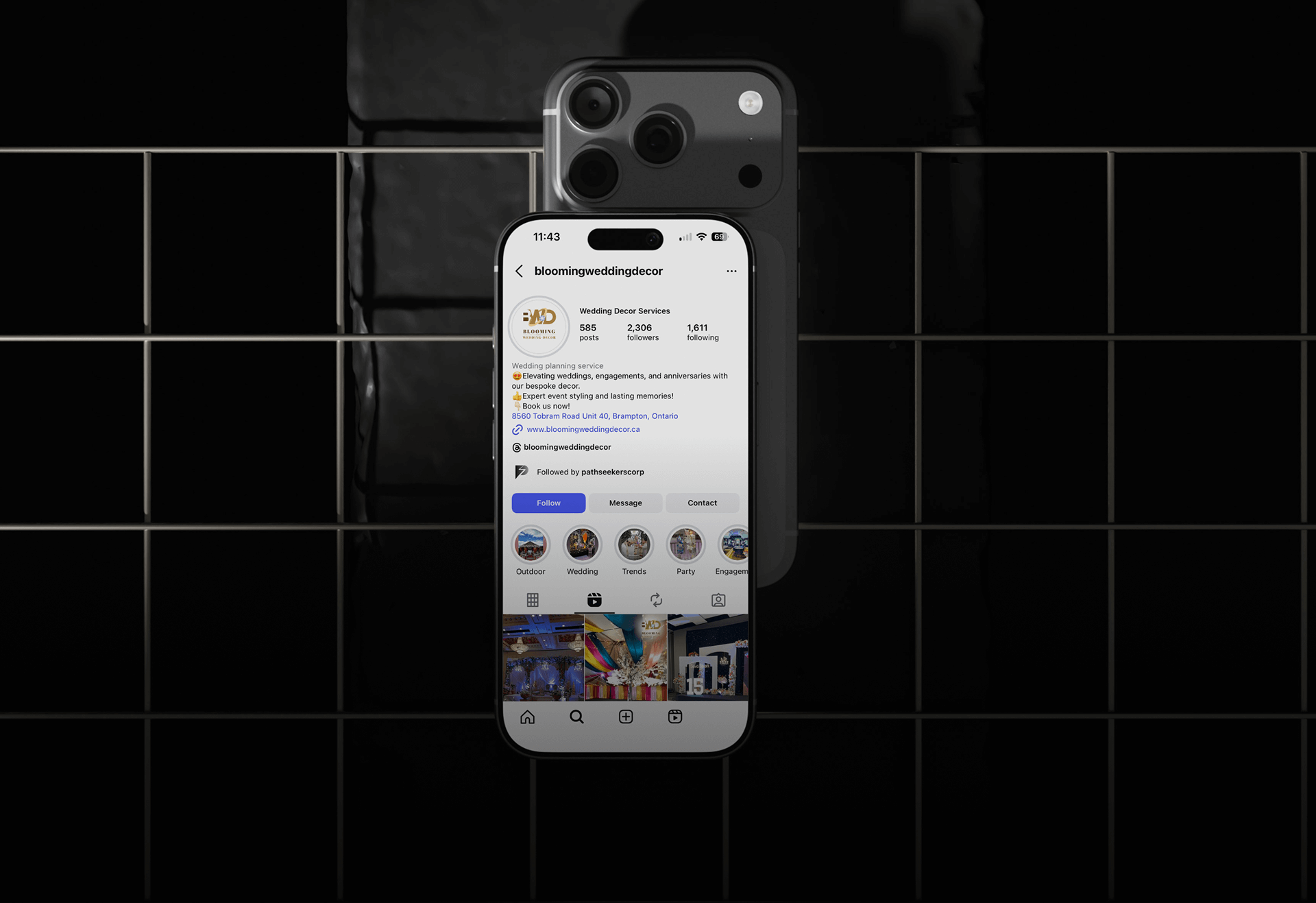 Blooming Wedding Decor